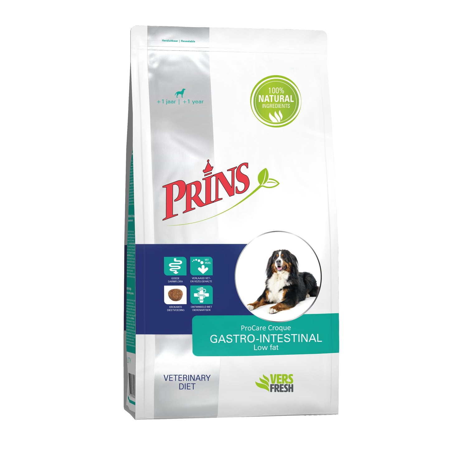 Prins ProCare Diet Croque Gastrointestinal Low Fat - Ветеринарна Храна за Кучета с Проблемни Стомаси и Панкреатит 10 кг