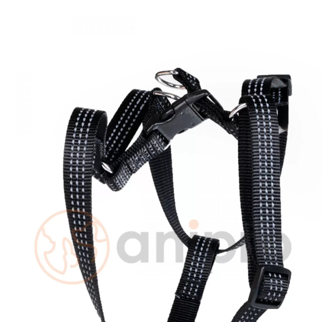 Нагръдник за Кучета Anipro Sport+ със Светлоотразителни Нишки 10-25 мм / 30-65 см