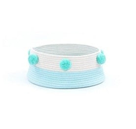 Памучно Котешко Легло тип Панер 40/16 см синьо