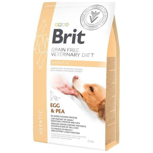 Brit Veterinary Dog Hepatic - Медицинска Храна при Кучета с Чернодробни Проблеми 12 кг