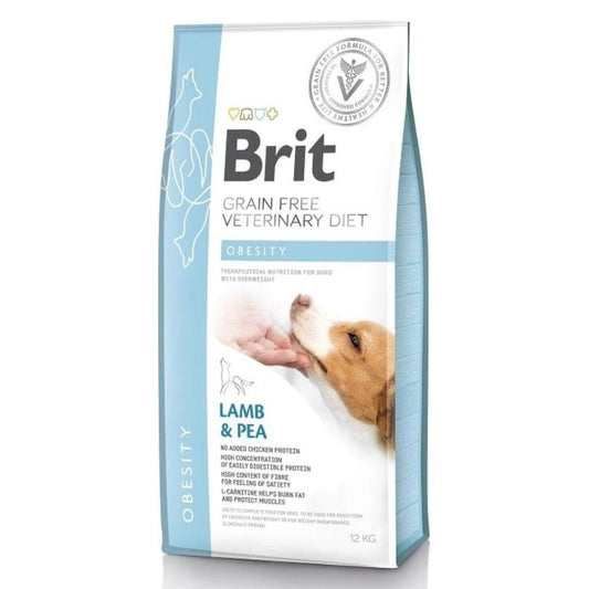 Brit Veterinary Dog Obesity - Медицинска Храна при Кучета с Наднормено Тегло 12 кг
