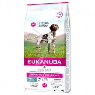 Eukanuba Dog Adult Work and Endurance - Храна за Активни и Работни Кучета над 1 година 19 кг