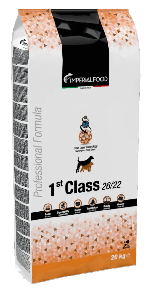 Imperial Food 1st Class - Кучешка Храна за Селектирани породи и Изложбени Кучета 20 кг