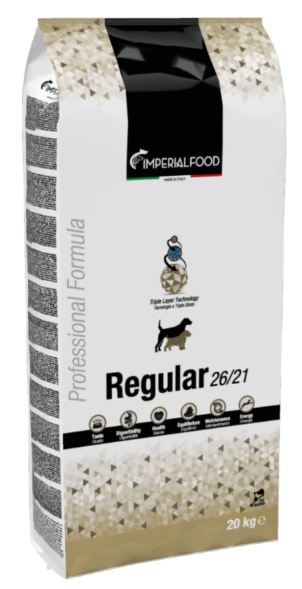 Imperial Food Regular - Суха Храна за Пораснали Кучета над 1 година със Свинско 20 кг