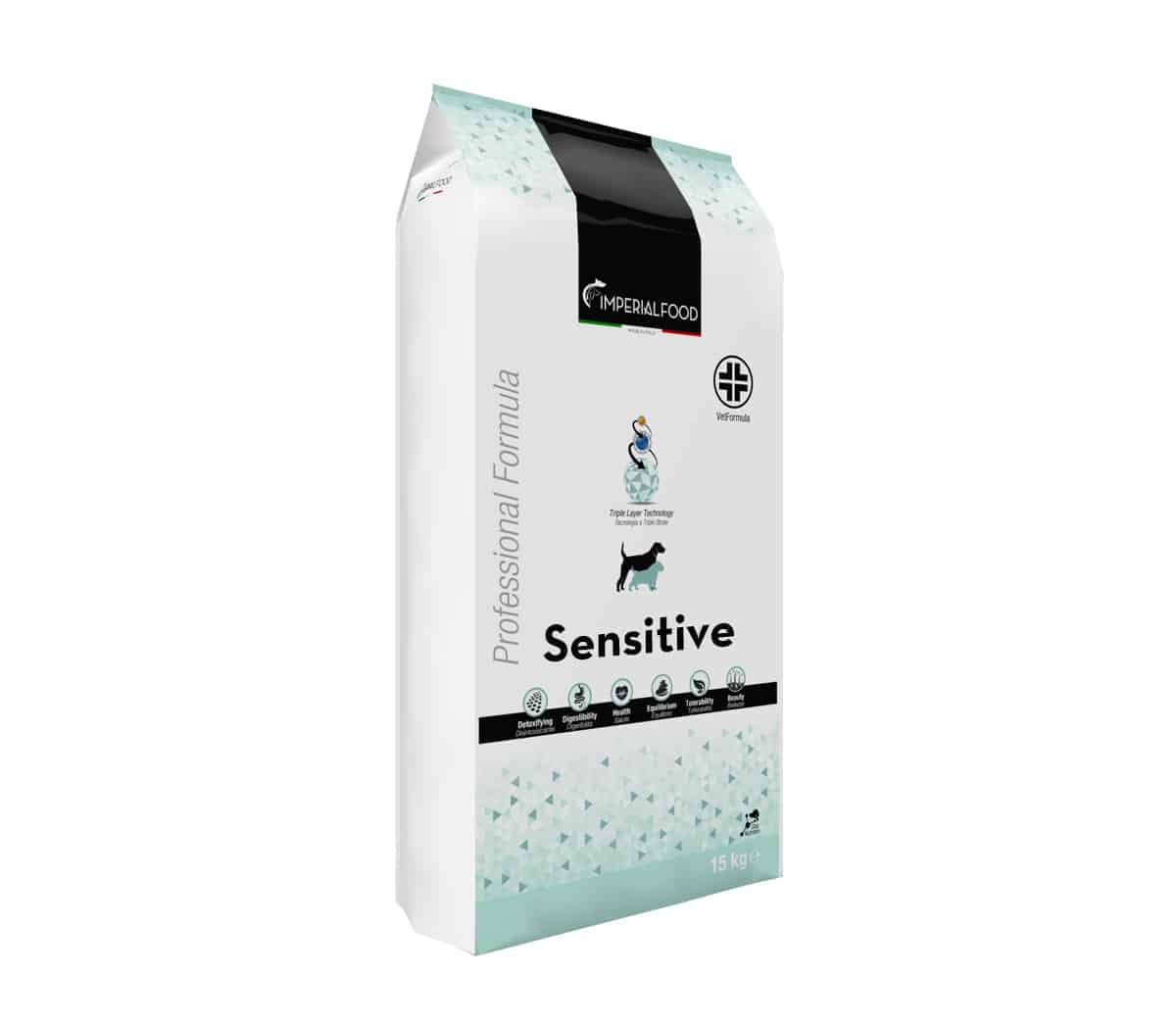 Imperial Food Veterinary Sensitive - Суха Храна за Кучета със Алергии и Чувствителни Стомаси 15 кг
