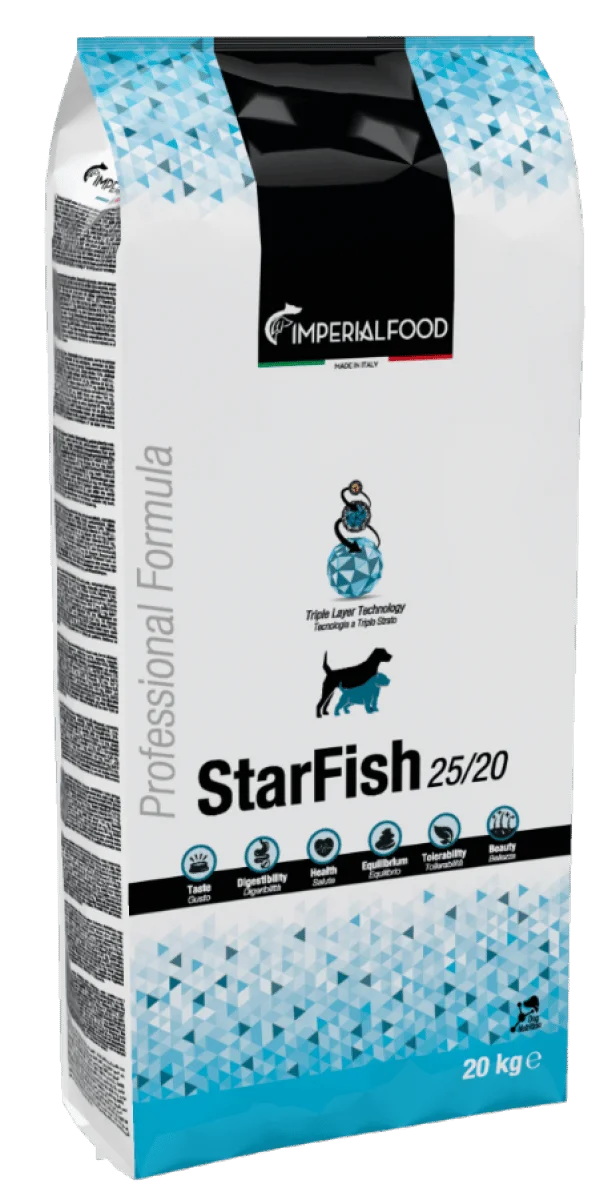 Imperial Food Starfish - Кучешка Храна за Пораснали Кучета над 1 г с риба 20 кг