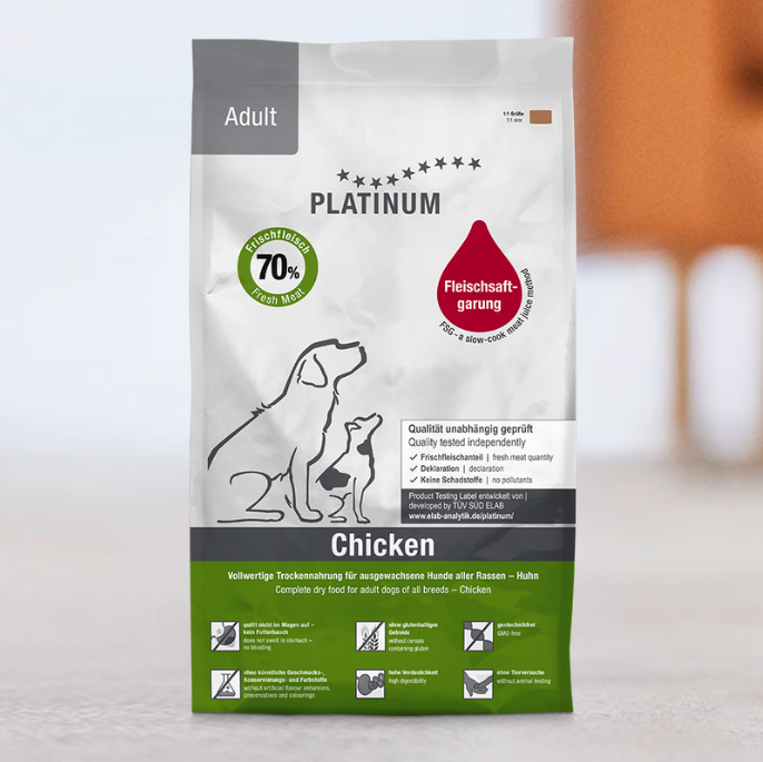 Platinum Dog Adult Chicken - Храна за Кучета над 1 година с Пиле 5 кг