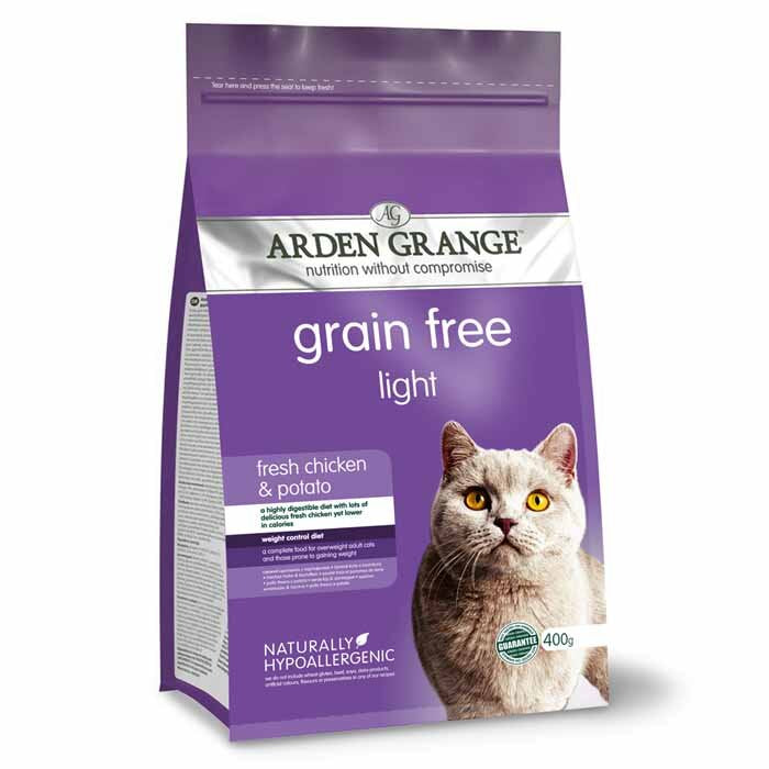 Arden Grange Light за Котки с Пиле и картофи 2 кг / 8 кг