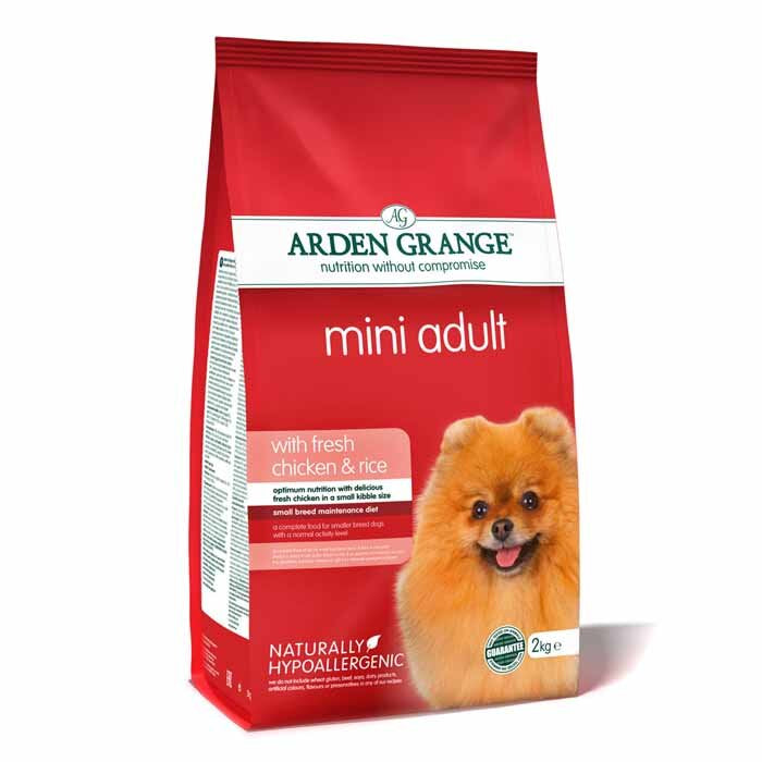 Arden Grange Adult Mini Chicken & Rice – с Пиле и ориз 2 кг / 6 кг