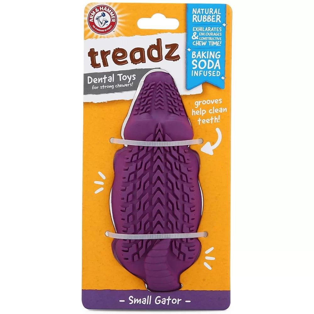 Arm&Hammer Super Treadz Gorilla Много Издръжлива Дентална Играчка за Кучета Малка / Голяма Горила и Малък / Голям Крокодил