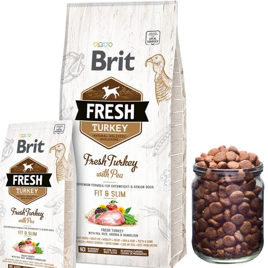 Brit Fresh Dog Adult Turkey - Храна за Пораснали Кучета над 1 година с Пуйка 12 кг