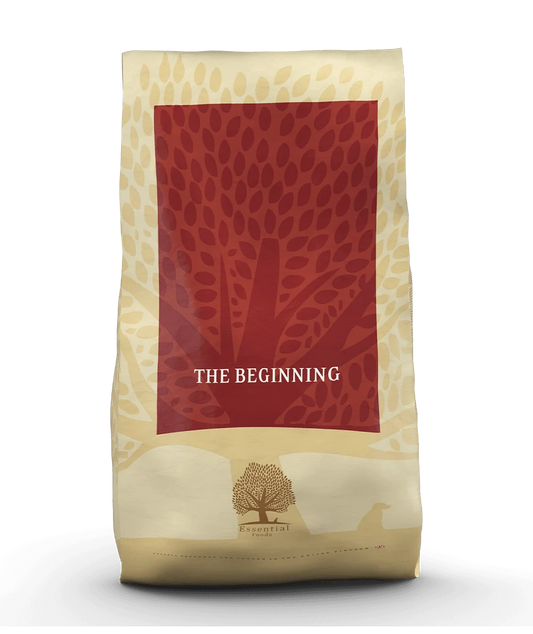 Essential The Beginning - Храна за Подрастващи Кучета до 1 година от Средни Породи с Пиле, Патица, Сьомга и Пъстърва 10 кг
