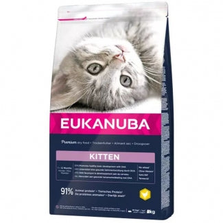 Eukanuba Cat Kitten - Храна за Подрастващи Котенца под 1 г с Пиле 10 кг