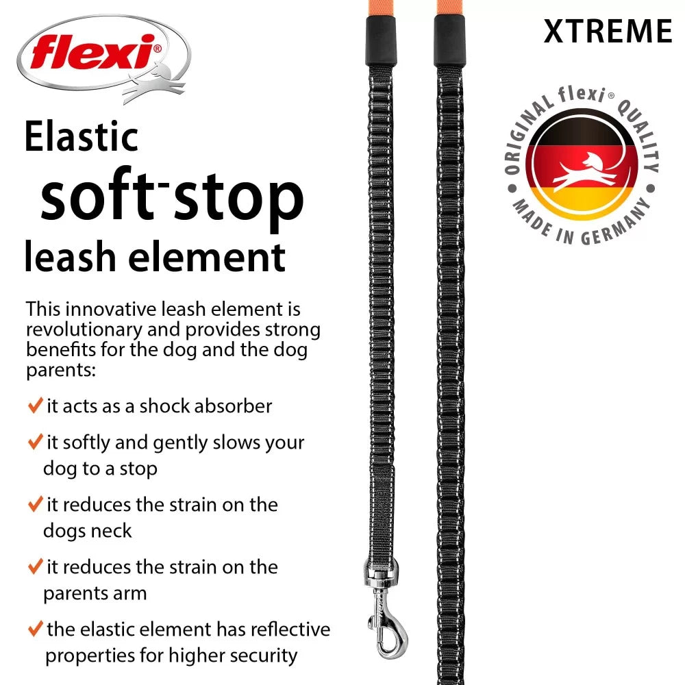 Flexi Xtreme от XS до L - Автоматичен Регулируем Повод с Лента 3 до 8 м, за Кучета от 15 до 55 кг