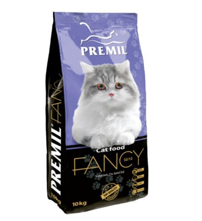 Premil Cat Fancy 32/12 - за пораснали Котки над 1 година с Пиле и Патица 10кг