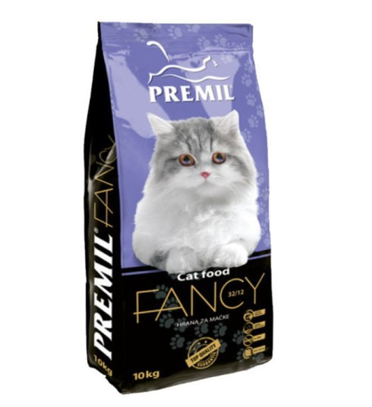 Premil Cat Fancy 32/12 - за пораснали Котки над 1 година с Пиле и Патица 10кг