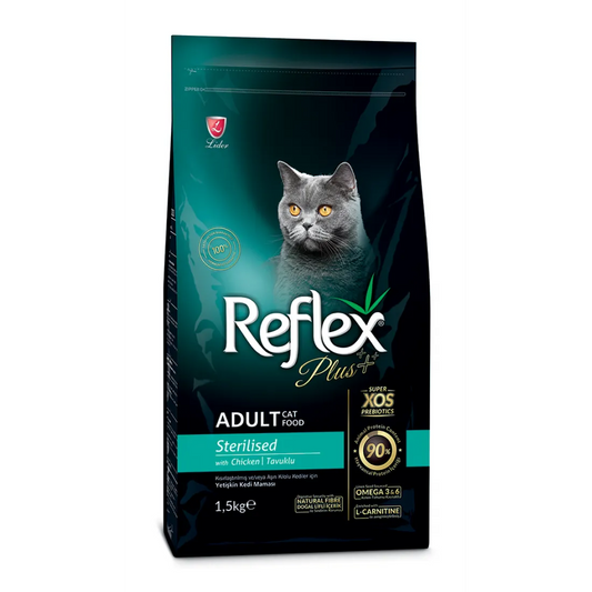 Reflex Plus Sterilised Chicken Adult Cat - Храна за Кастрирани Котки с Пиле 15 кг