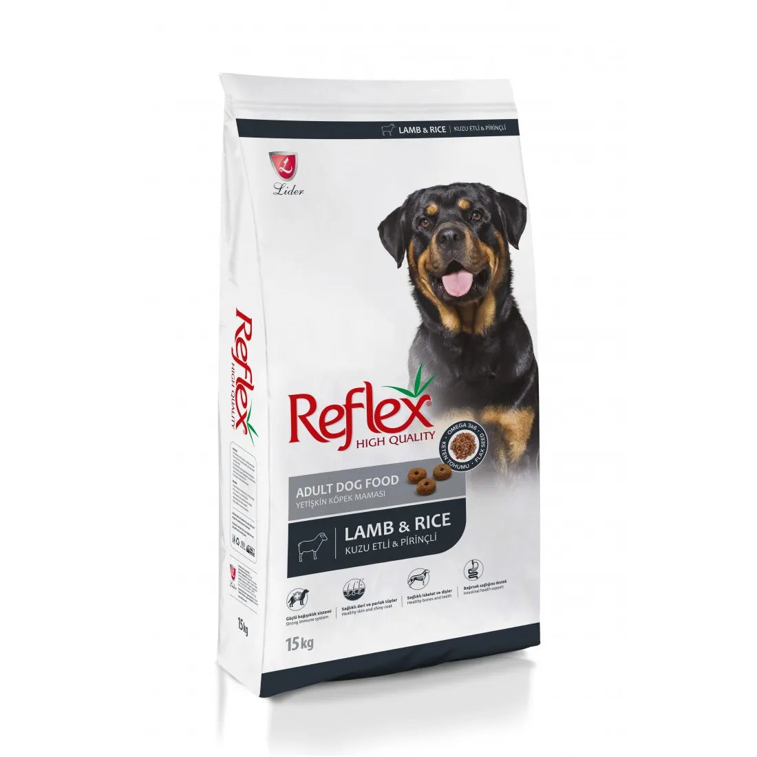 Reflex Dog All Breed Adult Lamb & Rice - Суха Храна за Пораснали Кучета от Всички Породи над 1 година с Агне 15 кг
