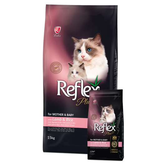 Reflex Plus Mother and Baby Cat - Суха Храна за Котенца под 1 година и Бременни/Кърмещи Майки с Пиле 15 кг
