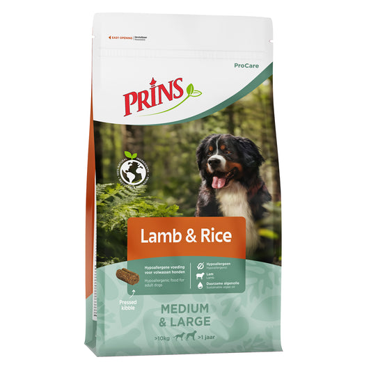 Prins ProCare Lamb & Rice Hypoallergenic - Хипоалергенна Храна за Кучета с Агне и Ориз 12 кг / 20 кг