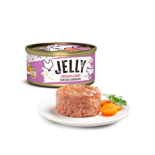 Mr. Bandit Jelly Chicken with beef - Пиле и Говеждо в желе 80g