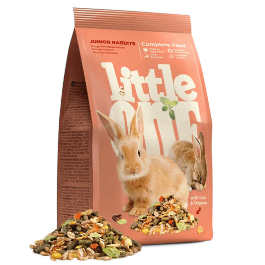 Little One feed for Junior Rabbits - Пълноценна храна за подрастващи зайци 900 гр