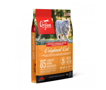 Orijen Original Cat and Kitten - Суха Храна за Пораснали Котки и Подрастващи Котенца 5.4 кг