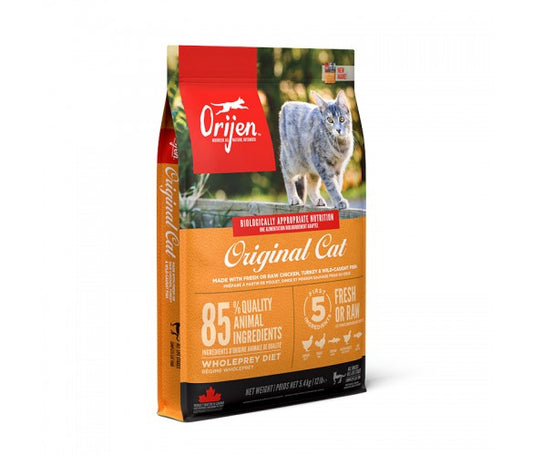 Orijen Original Cat and Kitten - Суха Храна за Пораснали Котки и Подрастващи Котенца 5.4 кг