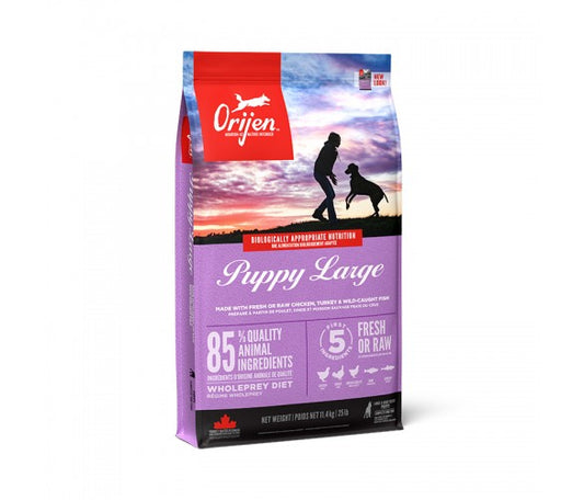 Orijen Dog Puppy Large - Суха Храна за Подрастващи Кучета от Големи Породи 11.4 кг
