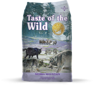 TASTE OF THE WILD SIERRA MOUNTAIN CANINE - Храна за Кучета над 1 година с Агне, 12.2 кг