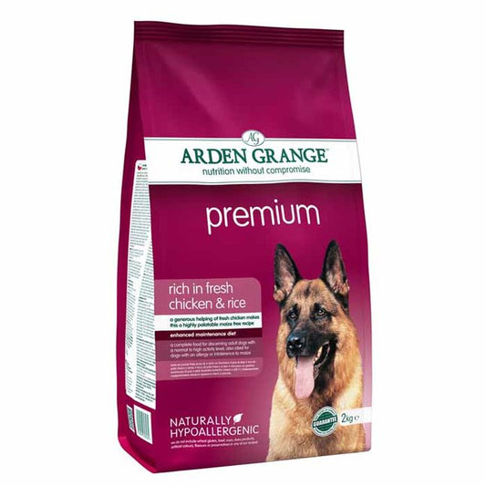 Arden Grange Аdult Premium – с Пиле и ориз 12кг