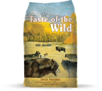 TASTE OF THE WILD HIGH PRAIRIE CANINE - Храна за Кучета над 1 година с Бизон и Елен, 12.2 кг