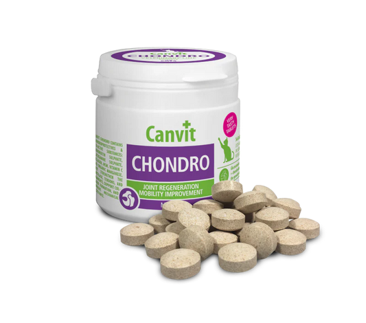 Canvit Chondro Cat - Добавка за Стави за Котка, Хондроитин и Глюкозамин 100 гр