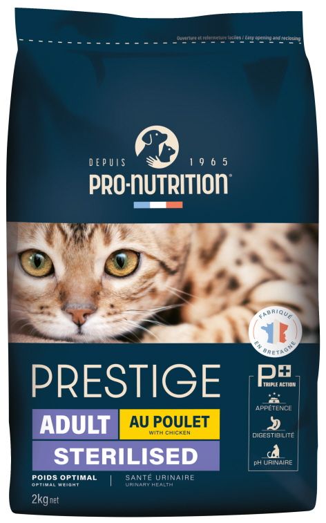 Prestige Cat Adult Sterilised - Храна за Кастрирани Котки с Пиле 2кг/10 кг