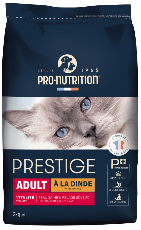 Prestige Cat Adult Turkey - Храна за Пораснали Котки с Пуйка 2кг/10 кг