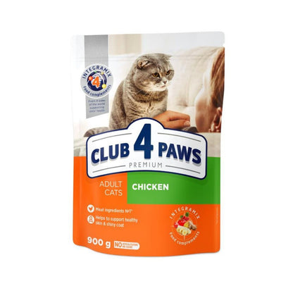Club 4 Paws Cat Adult Chicken - Суха Храна за Пораснали Котки с Пиле 14 кг