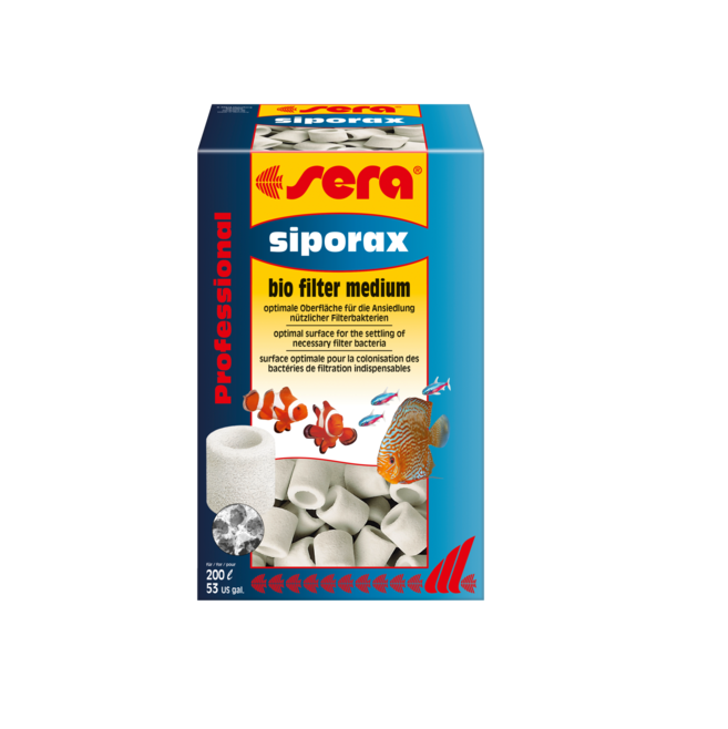 sera siporax Professional 15 mm - Биофилтърна Среда, 1000 мл/ 50 000мл