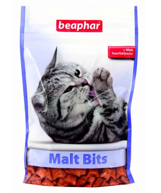 Малцови Хапки за Котки, Функционално Лакомство на Beaphar Malt Bits