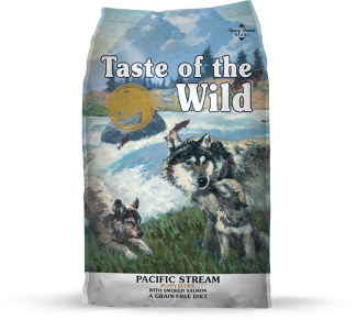 TASTE OF THE WILD PACIFIC STREAM PUPPY - Храна за Бебе Кучета Под 1 година с Пушена Сьомга, 12.2 кг