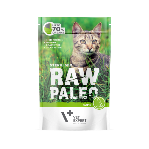 Raw Paleo Pouch Cat / Kitten / Sterilised - Паучове за Котки 100 гр