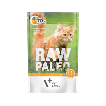 Raw Paleo Pouch Cat / Kitten / Sterilised - Паучове за Котки 100 гр