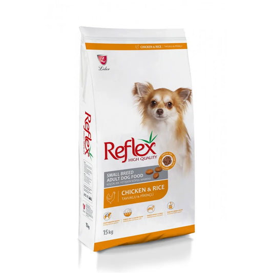 Reflex Dog Small Adult Chicken - Суха Храна за Пораснали Кучета от Дребни Породи над 1 година с Пиле 15 кг