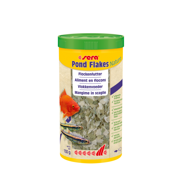 sera Pond Bio flakes - Храна на Люспи за Езерни Риби, 3 800 мл/ 10 000 мл