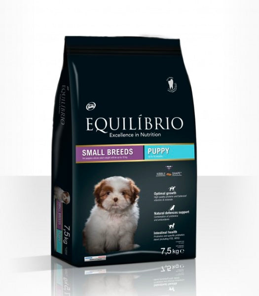 Equilibrio Small Puppy - Суха Храна за Подрастващи Кучета от Дребни Породи 7.5 кг