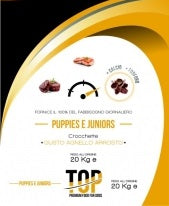 TOP Puppy Junior Италианска Храна за Подрастващи Кучета под 1 година с Говеждо и Агнешко 20 кг