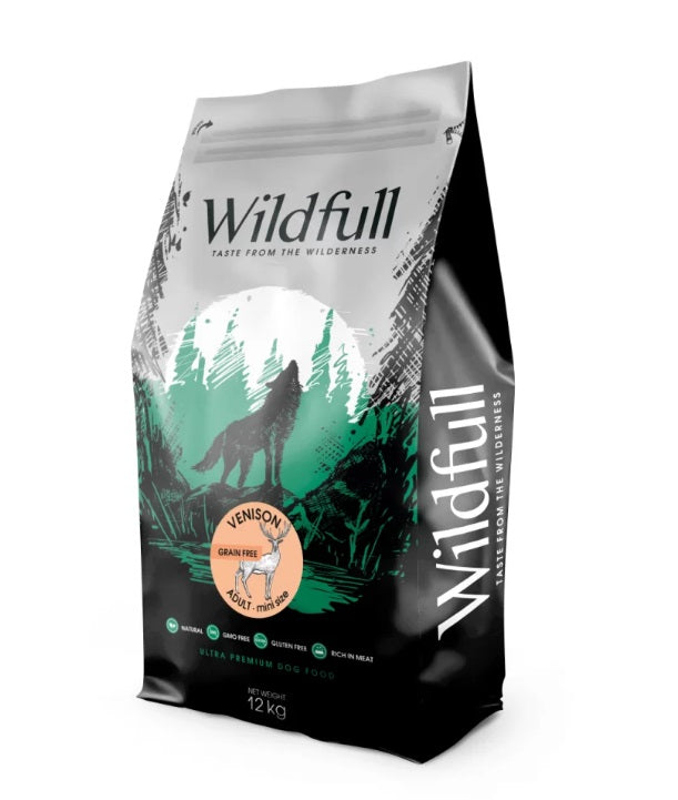 Wildfull Dog Venison Mini Size - за кучета от мини породи, елен 12 кг